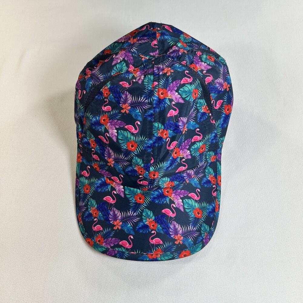 Sprints Performance Running Hat OG Race Day Flamingo Tropical Blue Pink